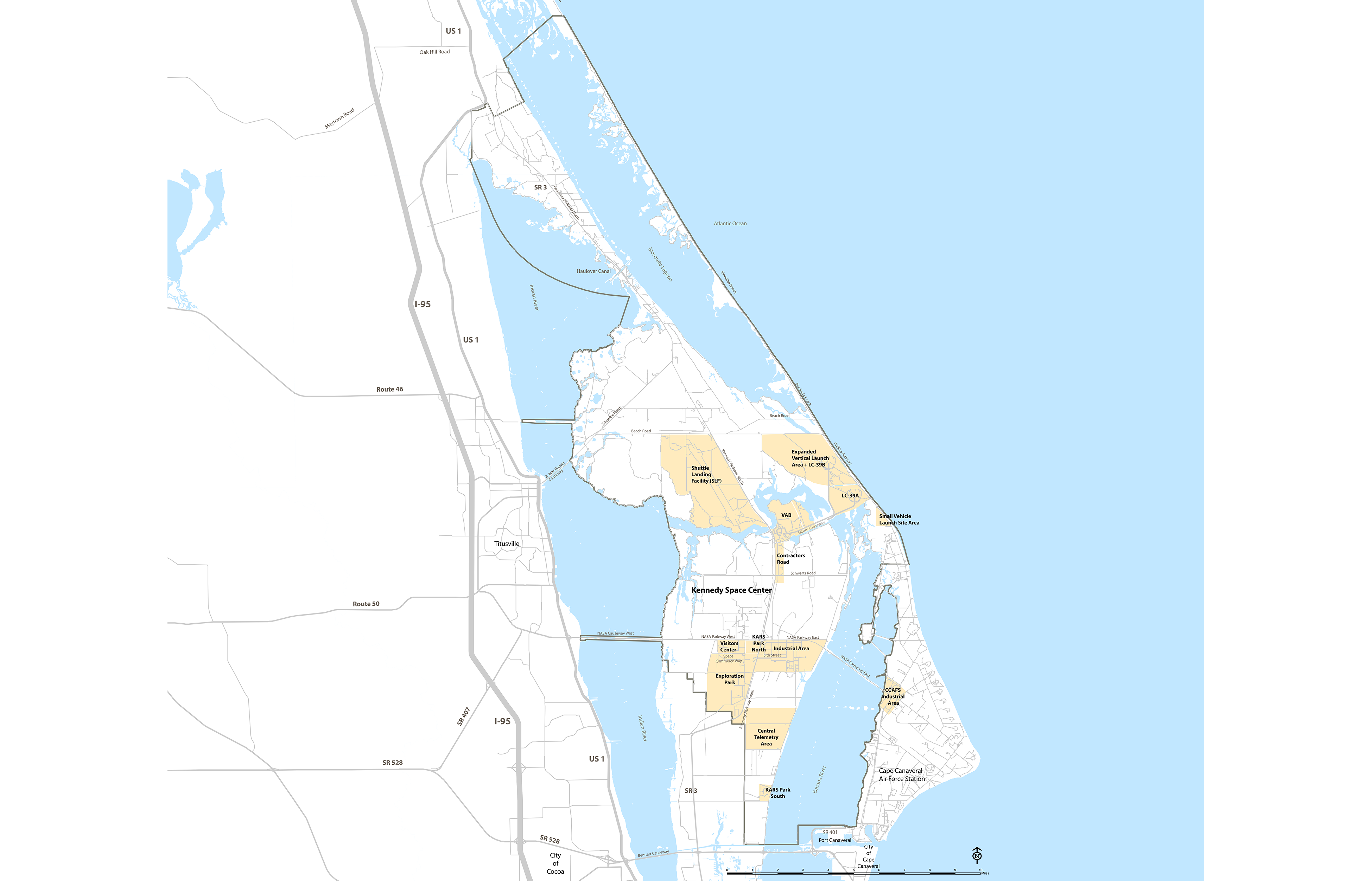 Functional Area Plan Overview Map