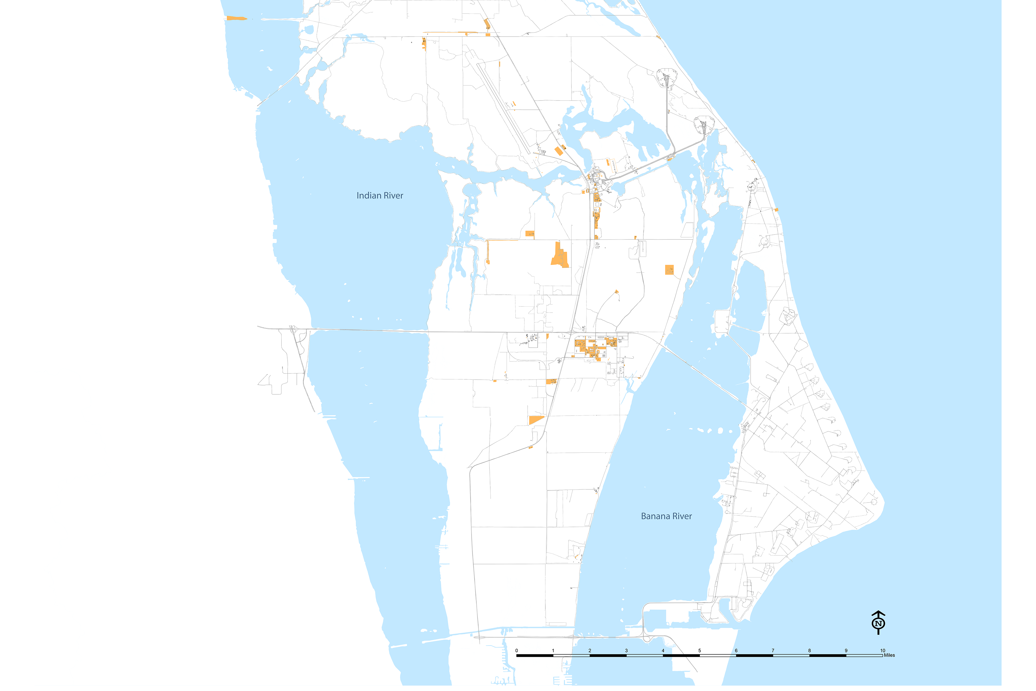 Existing Land Use - Support Services