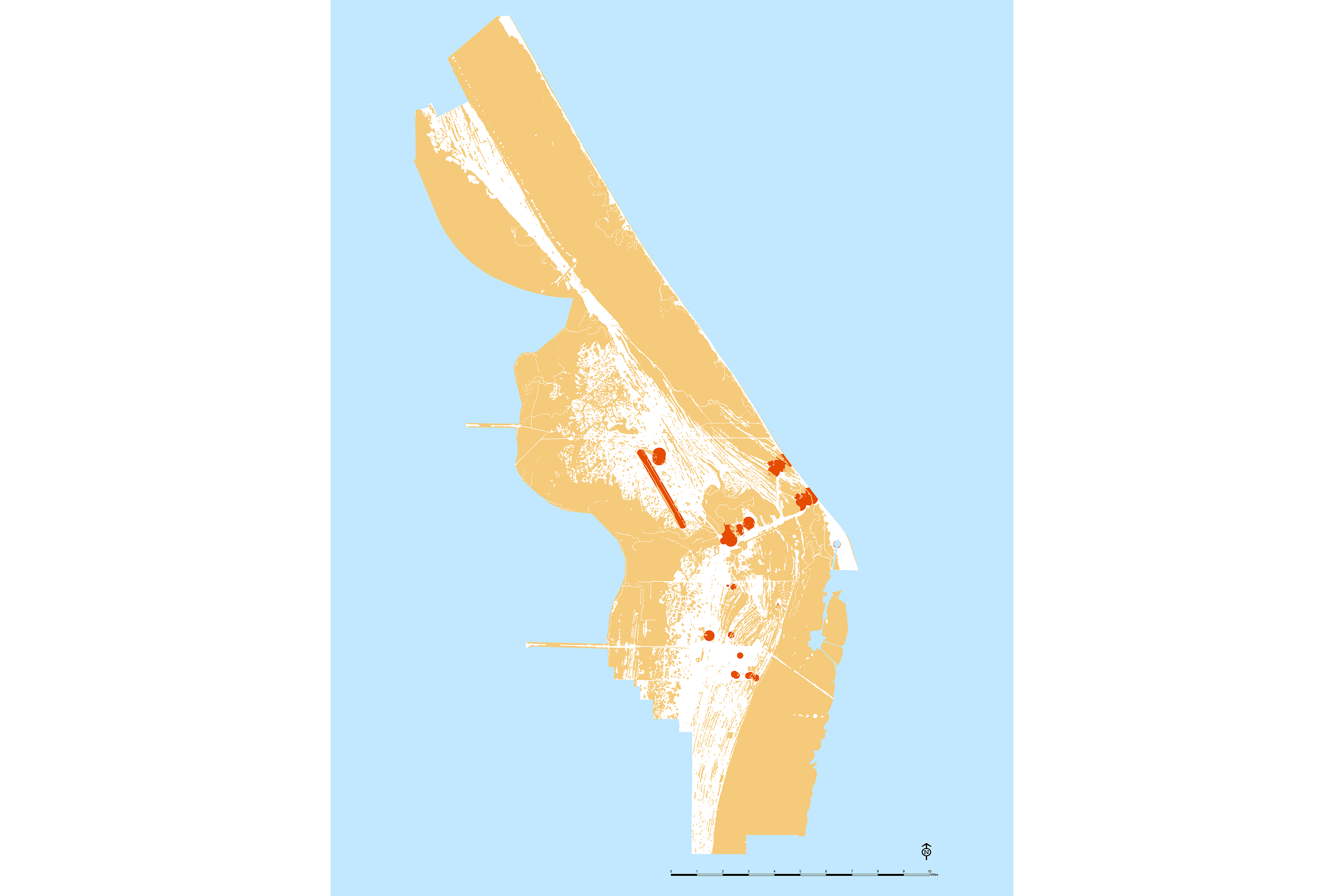 Developable Areas - QD Arcs