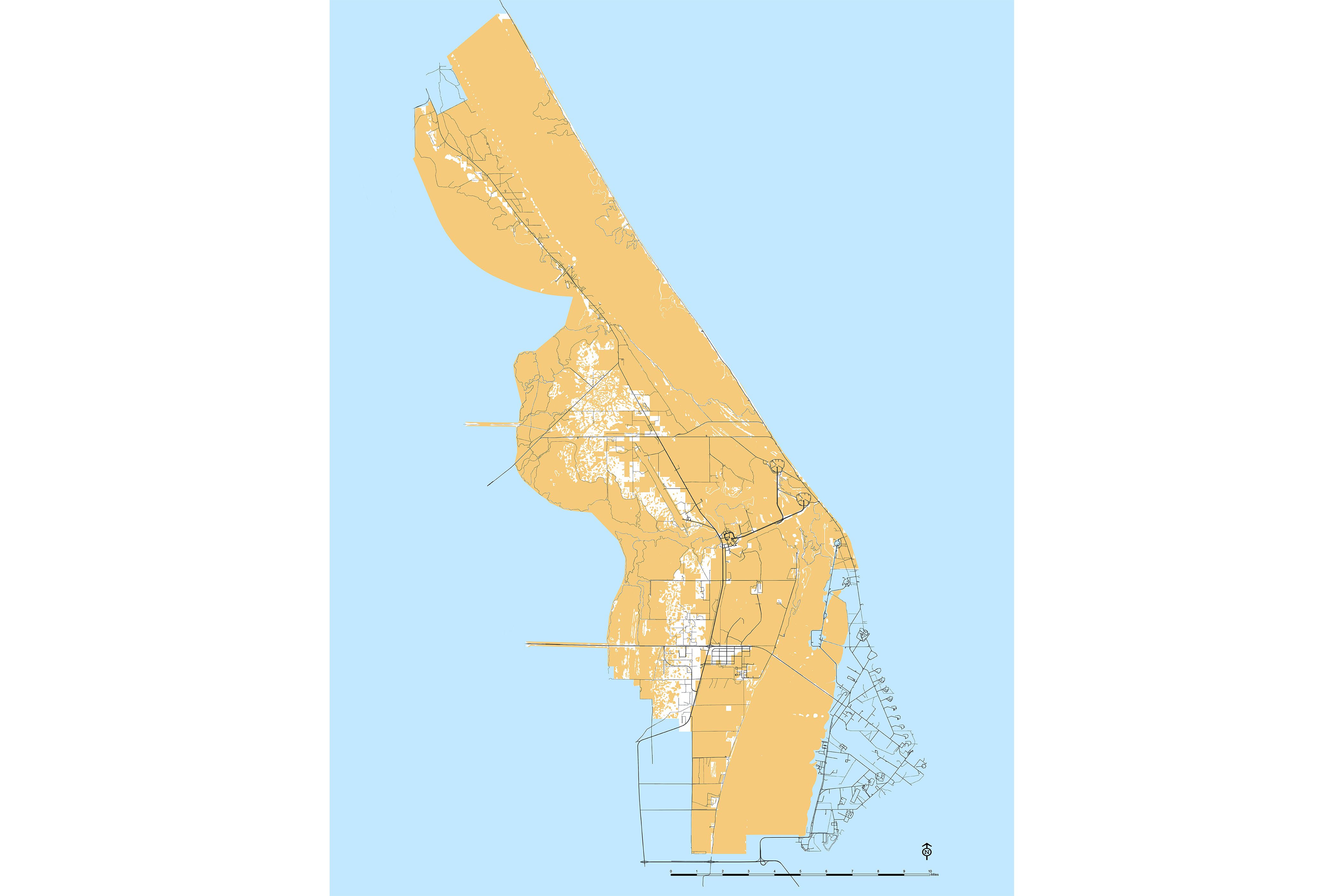 Developable Areas - Roads